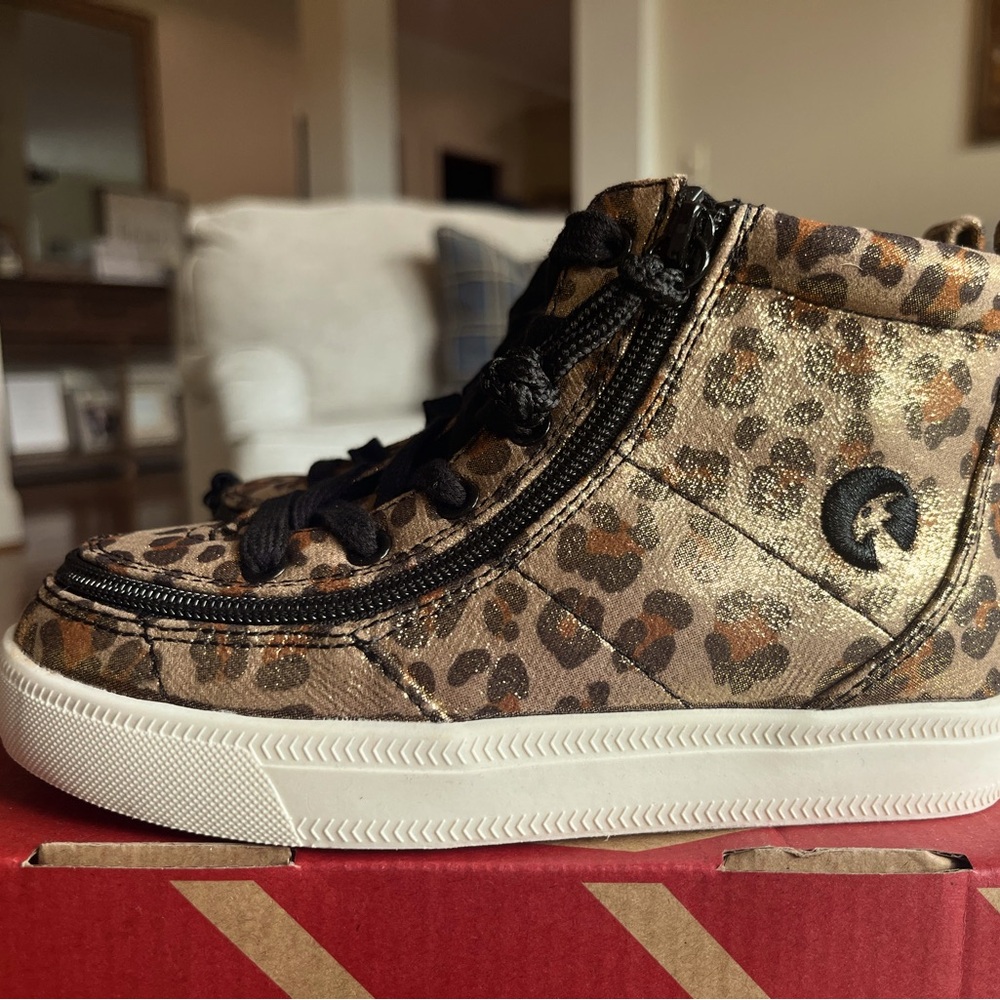 Billy shoes leopard Toddler shoes size 10.  New in Box!